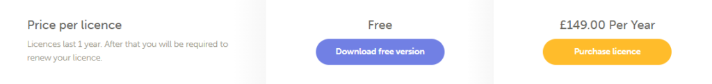 Google ranking software - screaming frog pricing