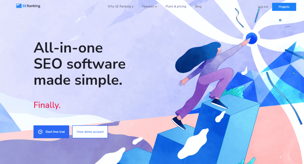 grs - se ranking homepage